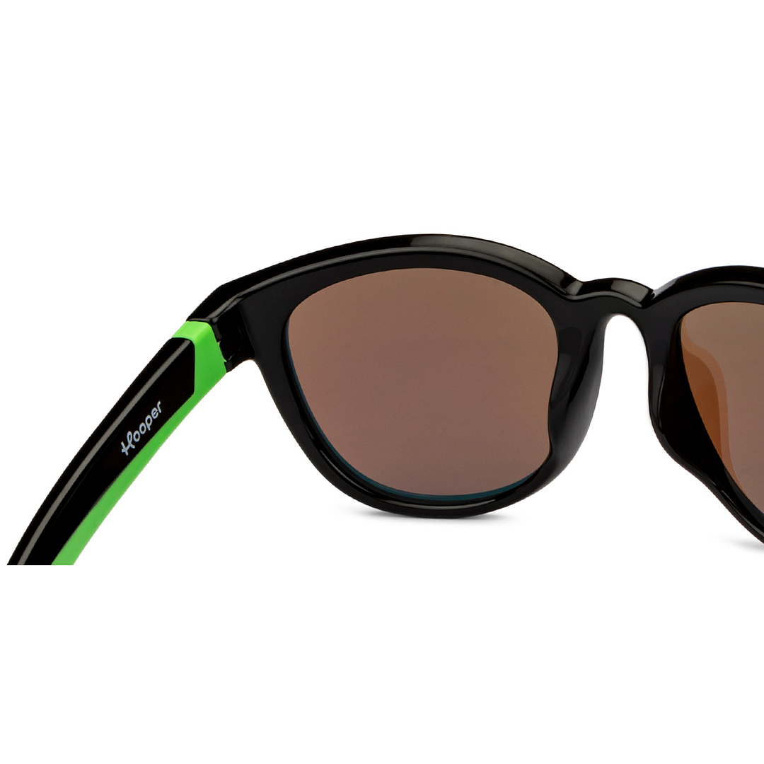 Hooper Black Full Rim Round right side