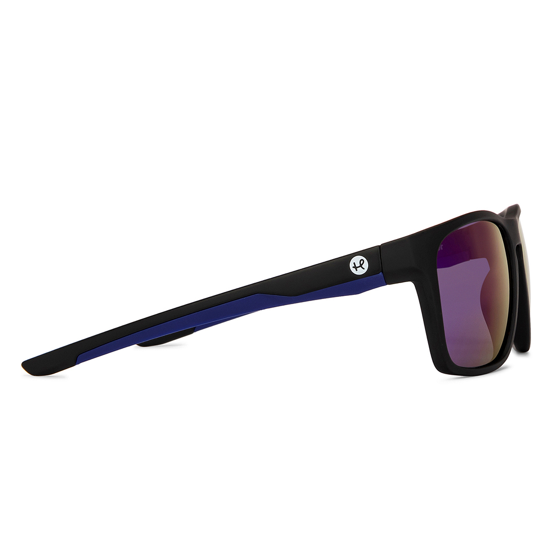 Hooper Black Full Rim Square left side