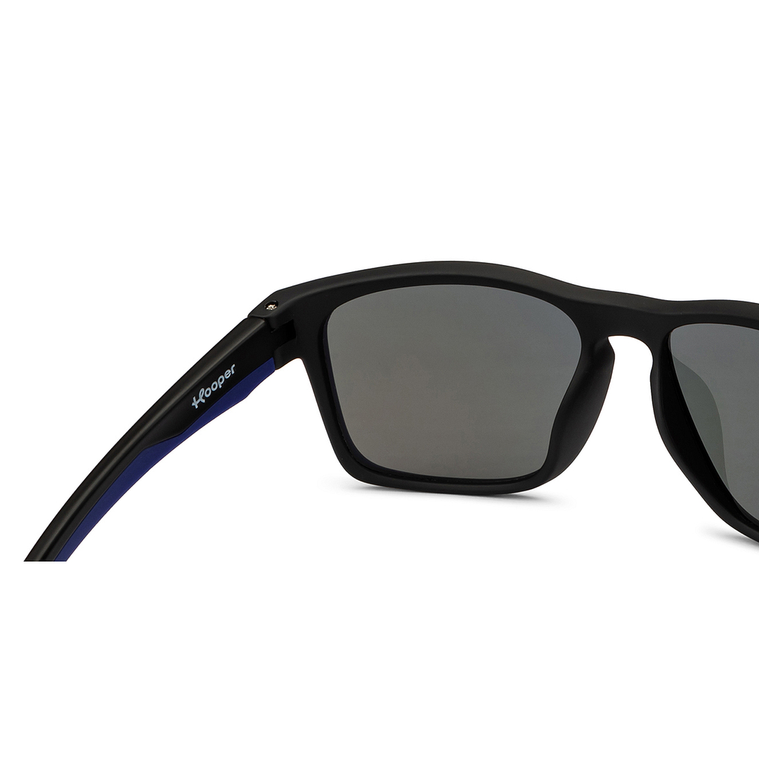 Hooper Black Full Rim Square right side