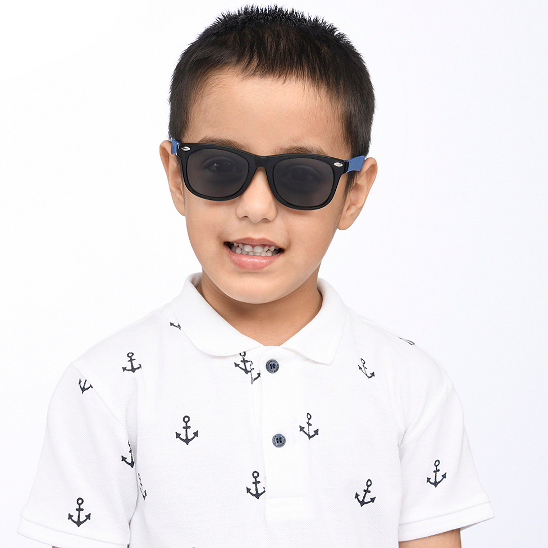 Hooper Black Full Rim Square right side