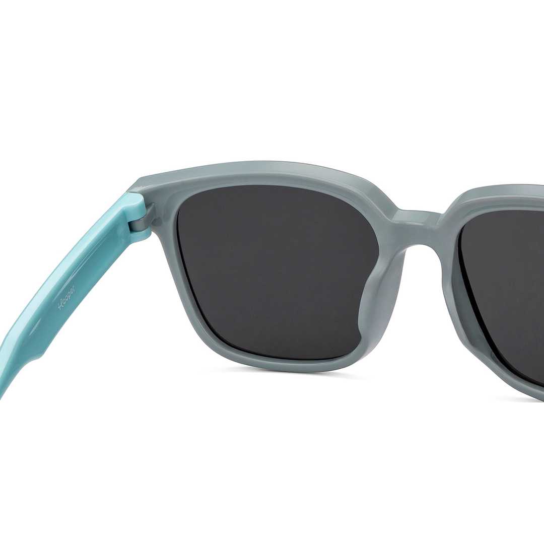 Hooper Light Grey Full Rim Square right side
