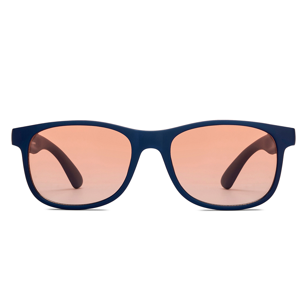 Hooper Sky Blue Full Rim Square right side