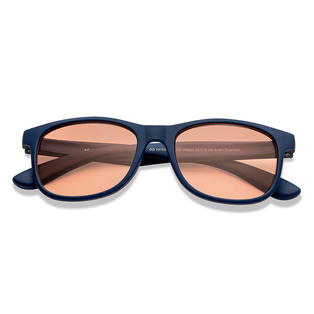 Hooper Sky Blue Full Rim Square right side