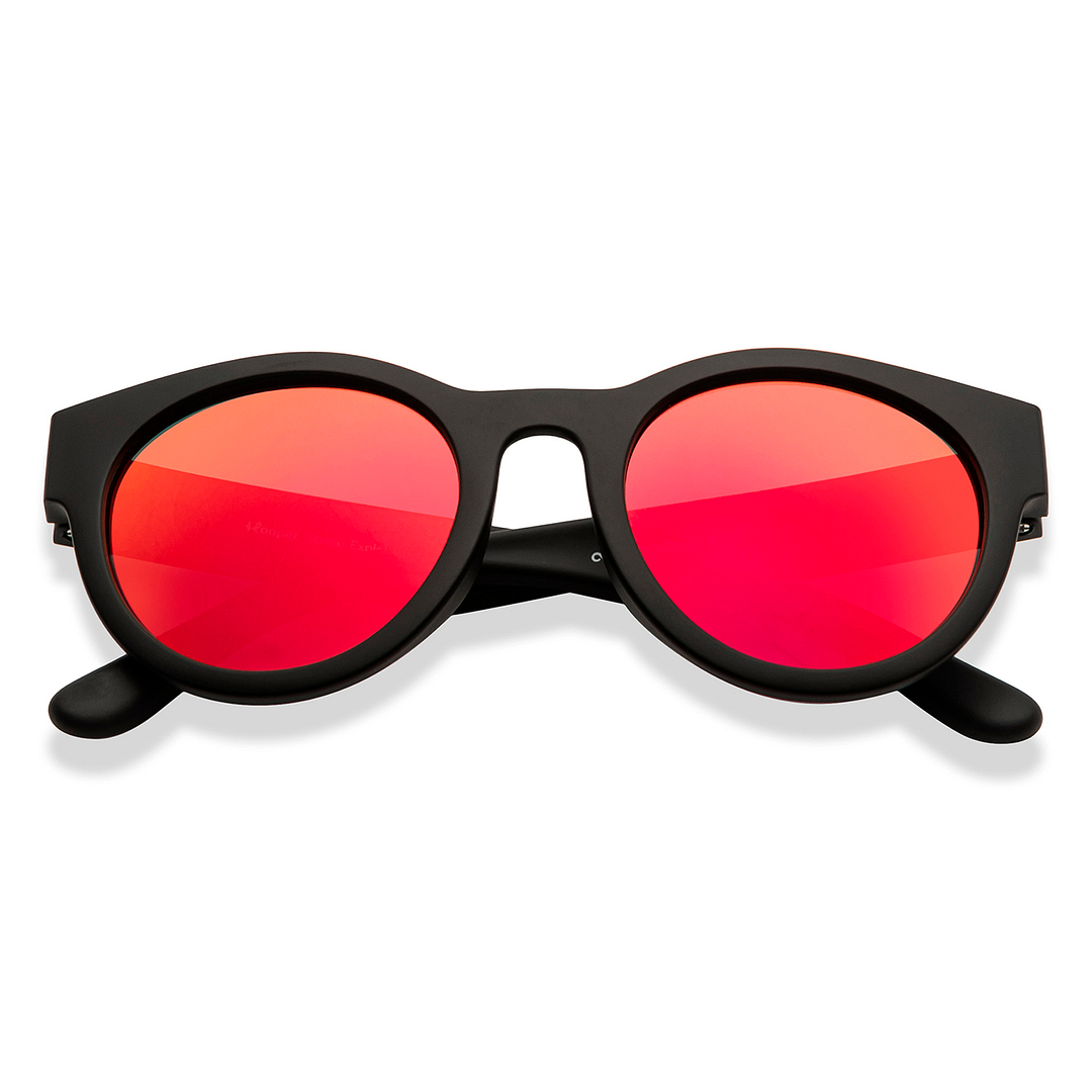 Hooper Black Full Rim Round right side