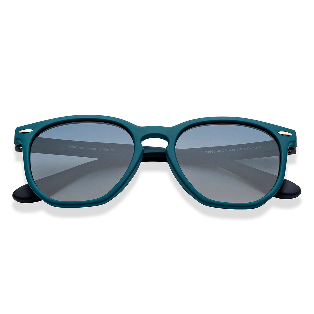 Hooper Green Full Rim Geometric left side