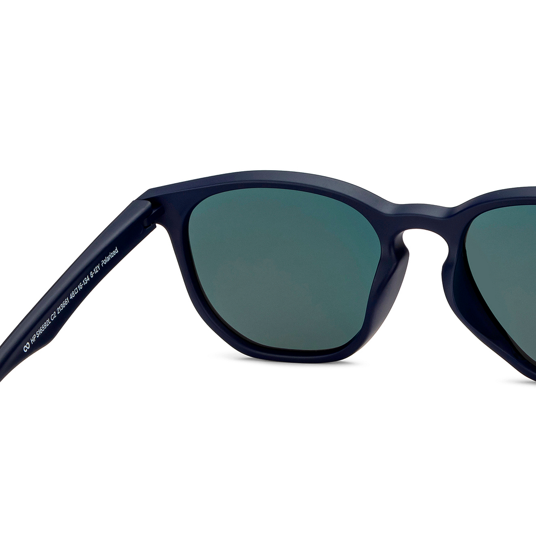 Hooper Black Full Rim Geometric right side