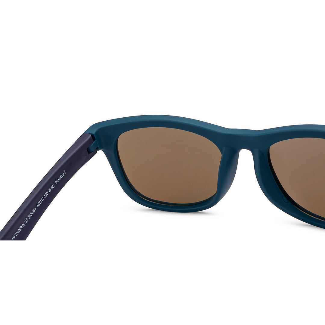 Hooper Sky Blue Full Rim Square right side