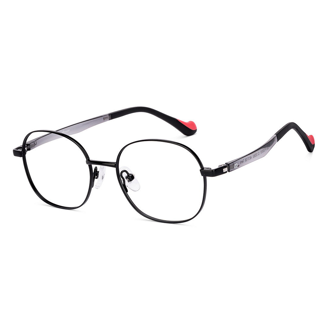 Hooper Online Black Full Rim Round left side