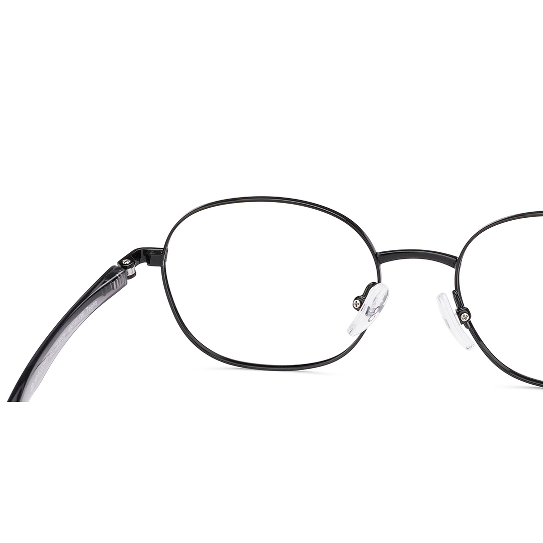 Hooper Online Black Full Rim Round right side