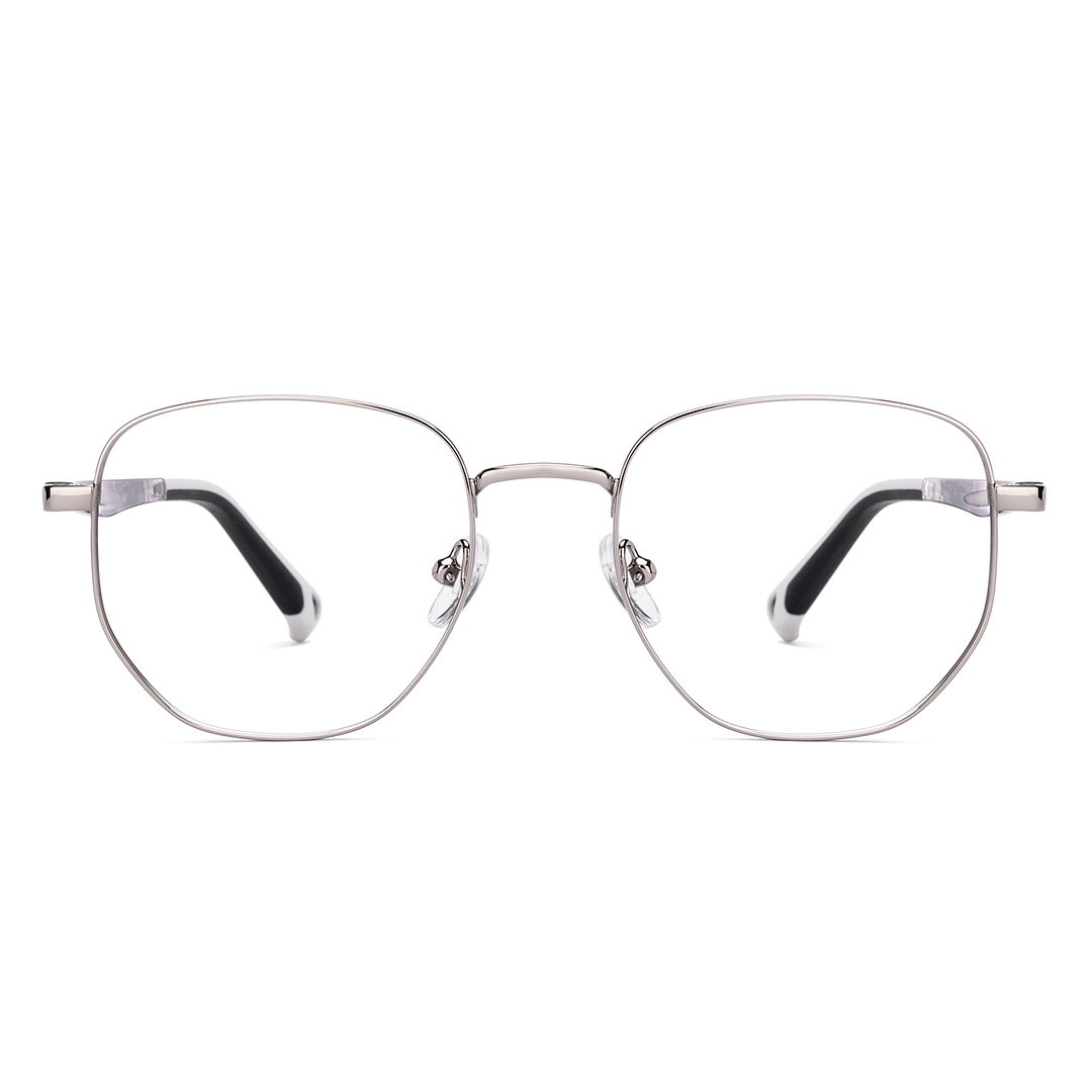 Hooper Online Silver Full Rim Geometric right side