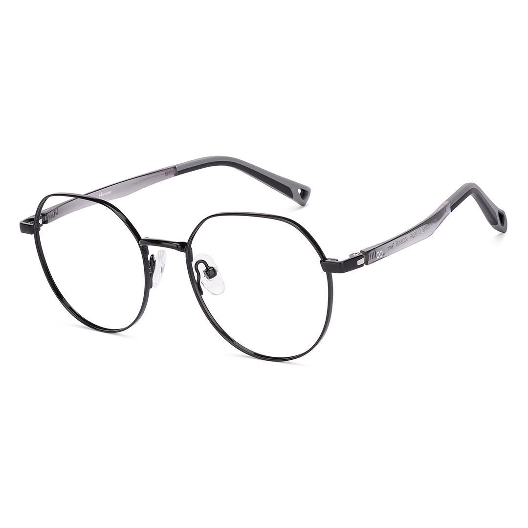 Hooper Online Black Full Rim Geometric left side