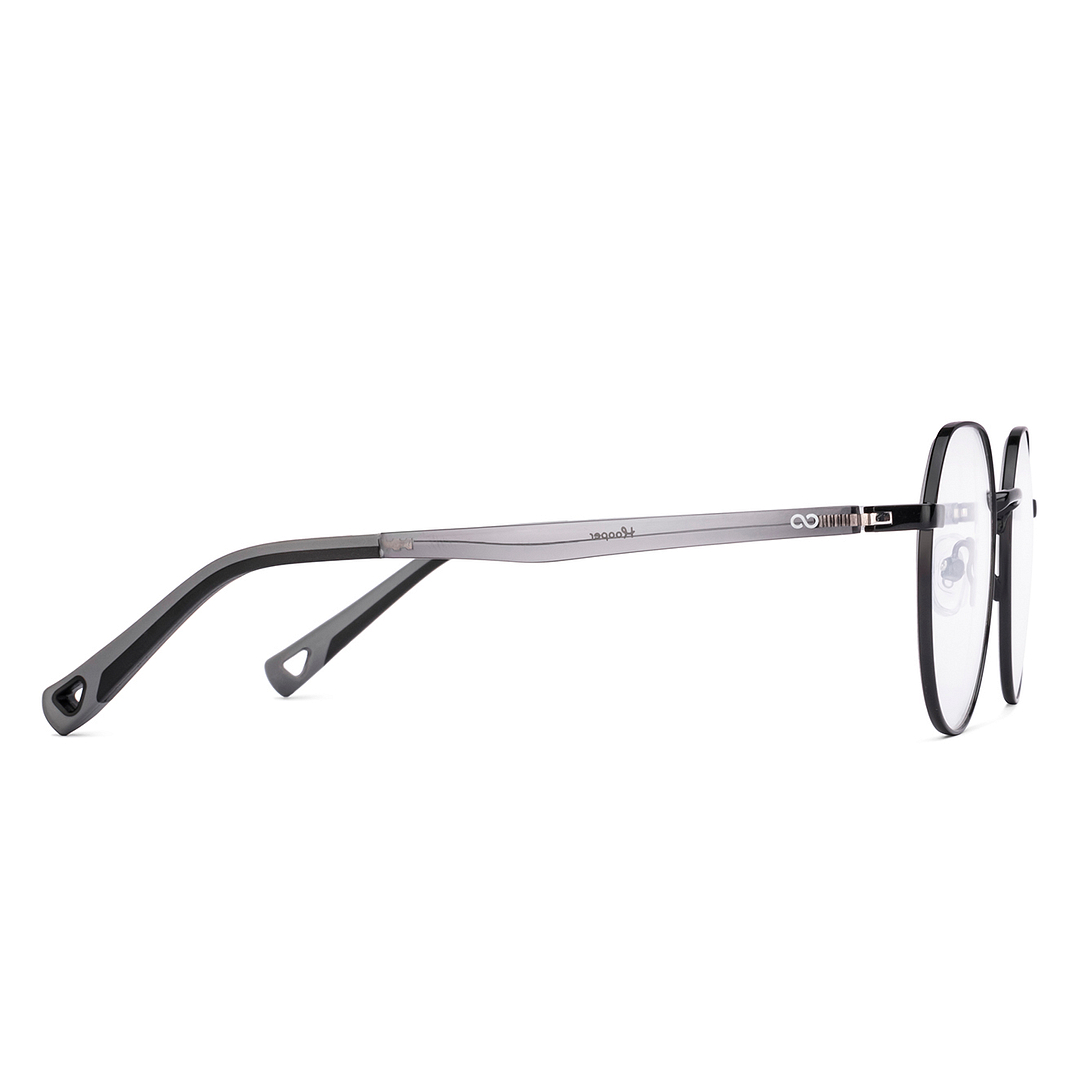 Hooper Online Black Full Rim Geometric left side