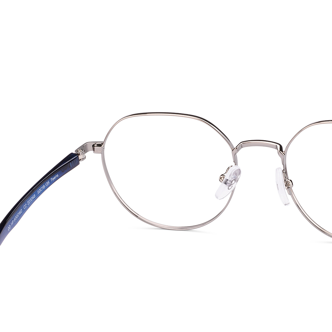 Hooper Online Silver Full Rim Round right side