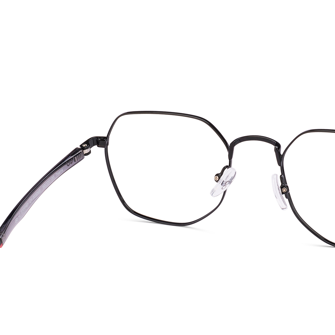 Hooper Online Black Full Rim Geometric right side