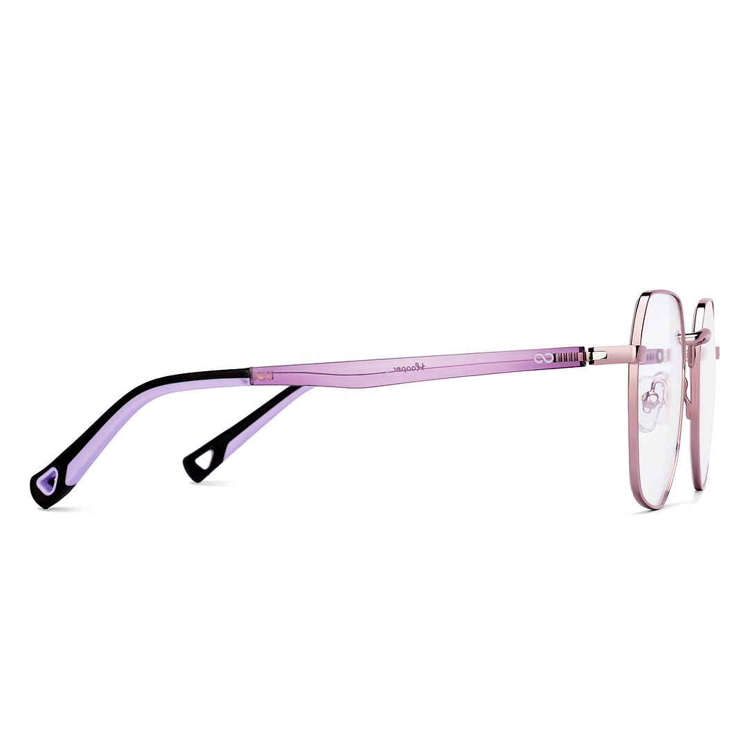 Hooper Online Purple Full Rim Geometric right side