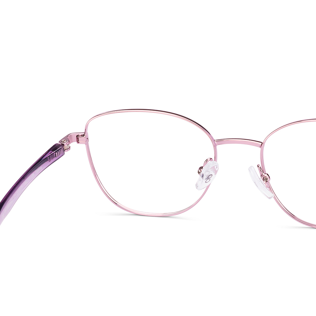 Hooper Online Purple Full Rim Cat Eye right side
