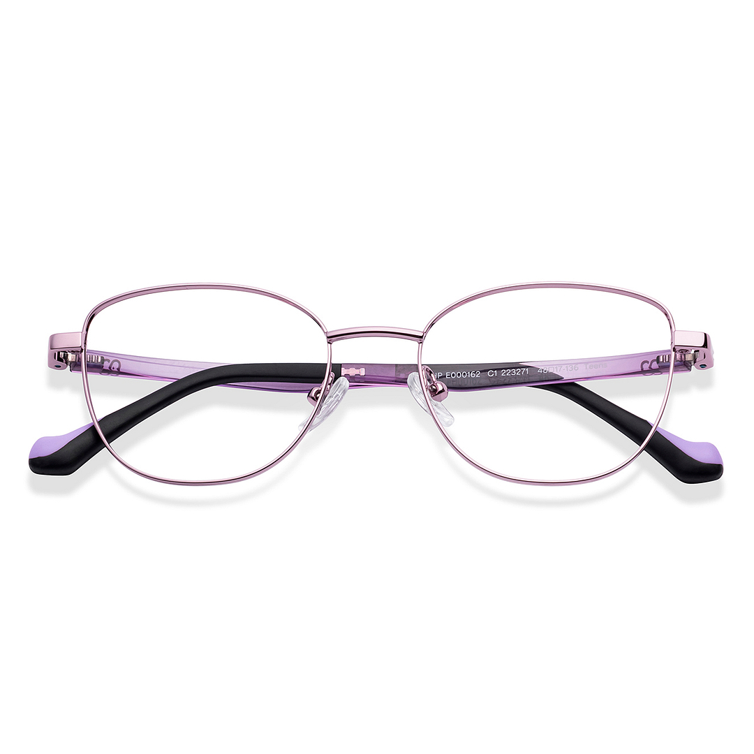 Hooper Online Purple Full Rim Cat Eye left side