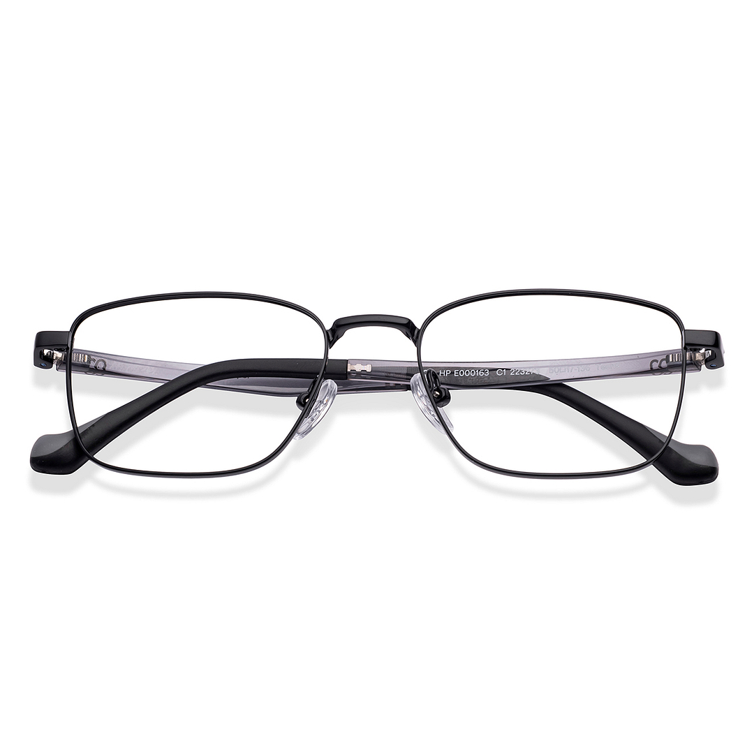 Hooper Online Black Full Rim Rectangle right side