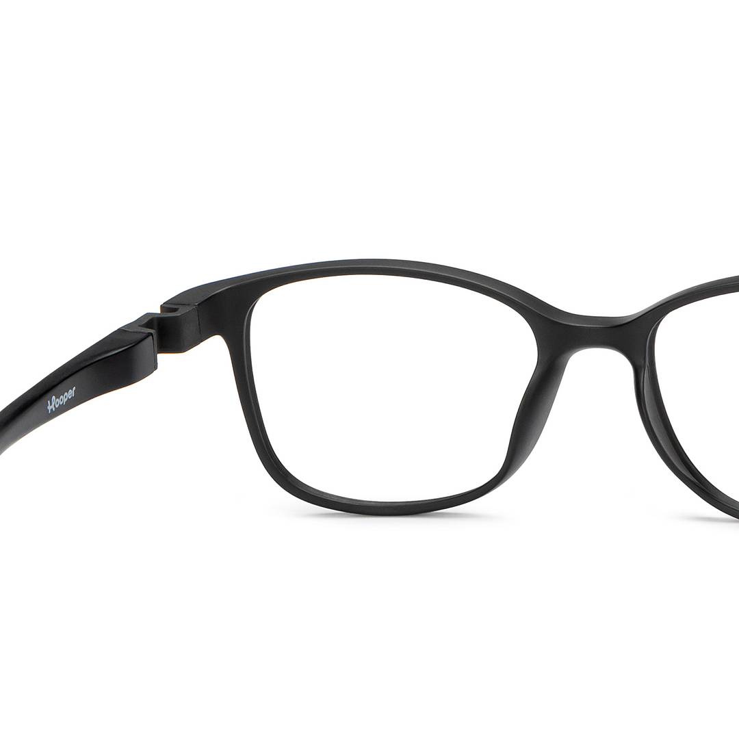 Hooper Online Black Full Rim Rectangle right side