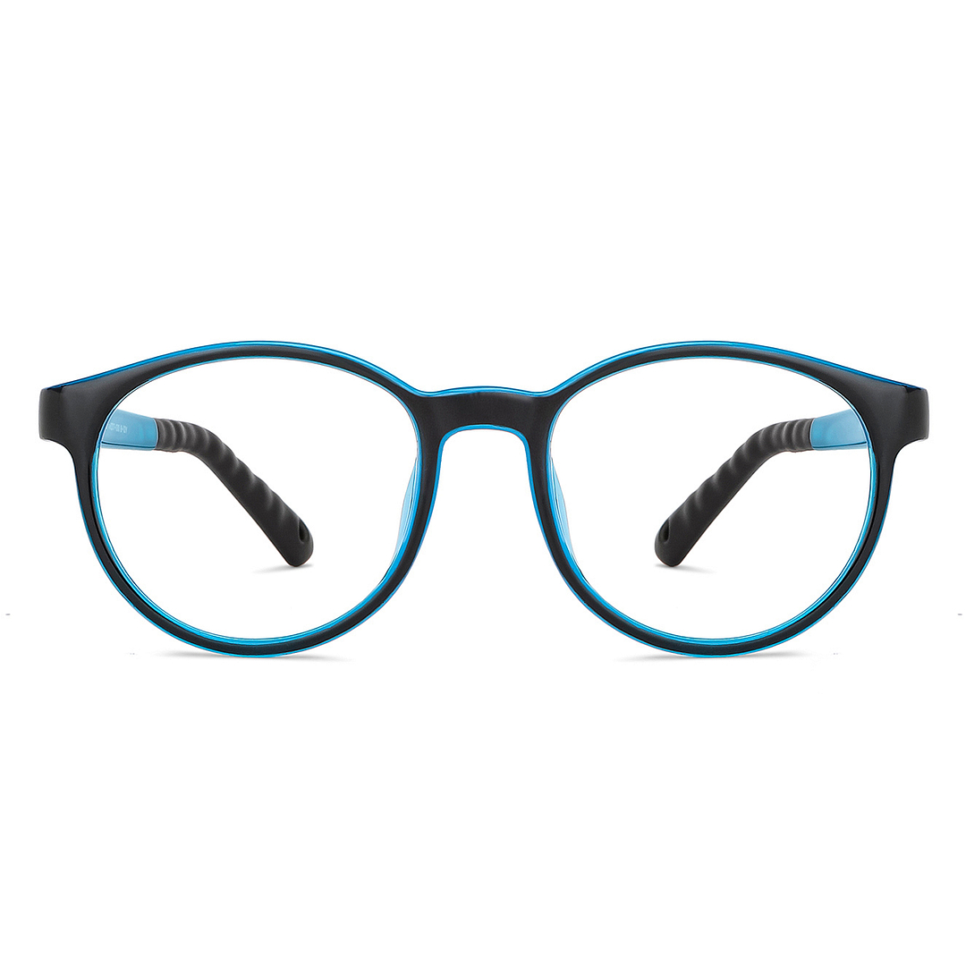 Hooper Online Black Blue Full Rim Round left side