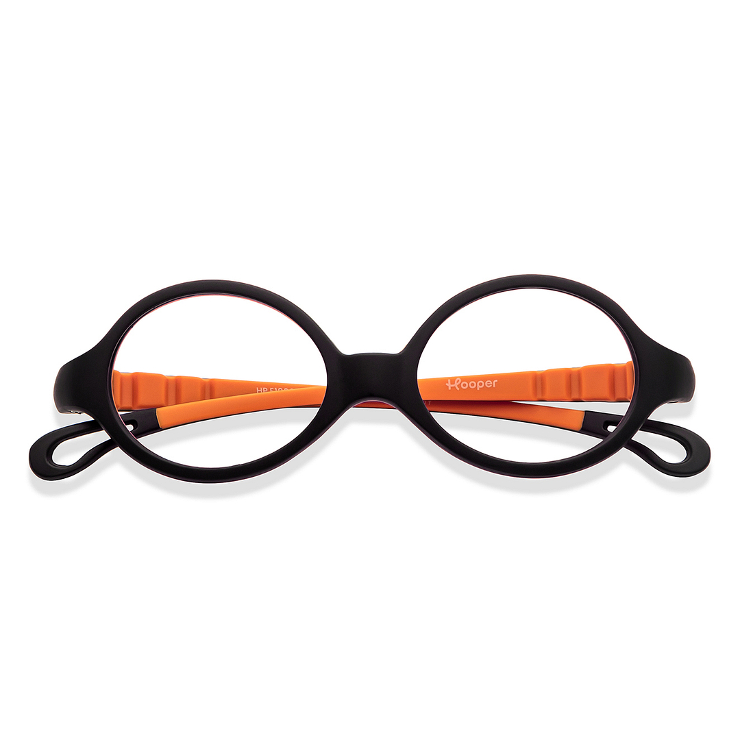 Hooper Online Orange Full Rim Round left side