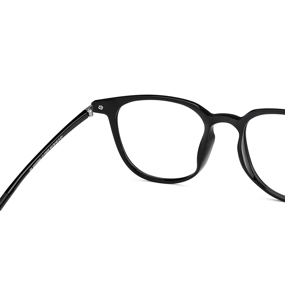 Hooper Online Black Full Rim Square left side
