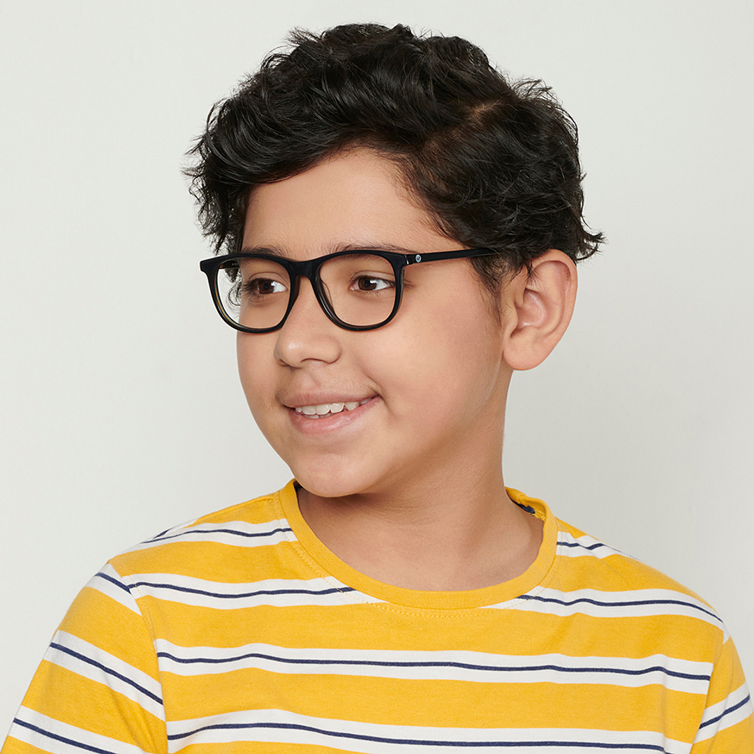 Hooper Online Black Full Rim Rectangle right side