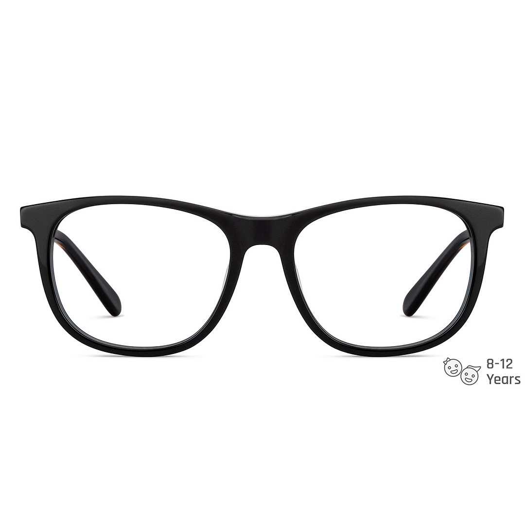 Hooper Online Black Full Rim Rectangle left side