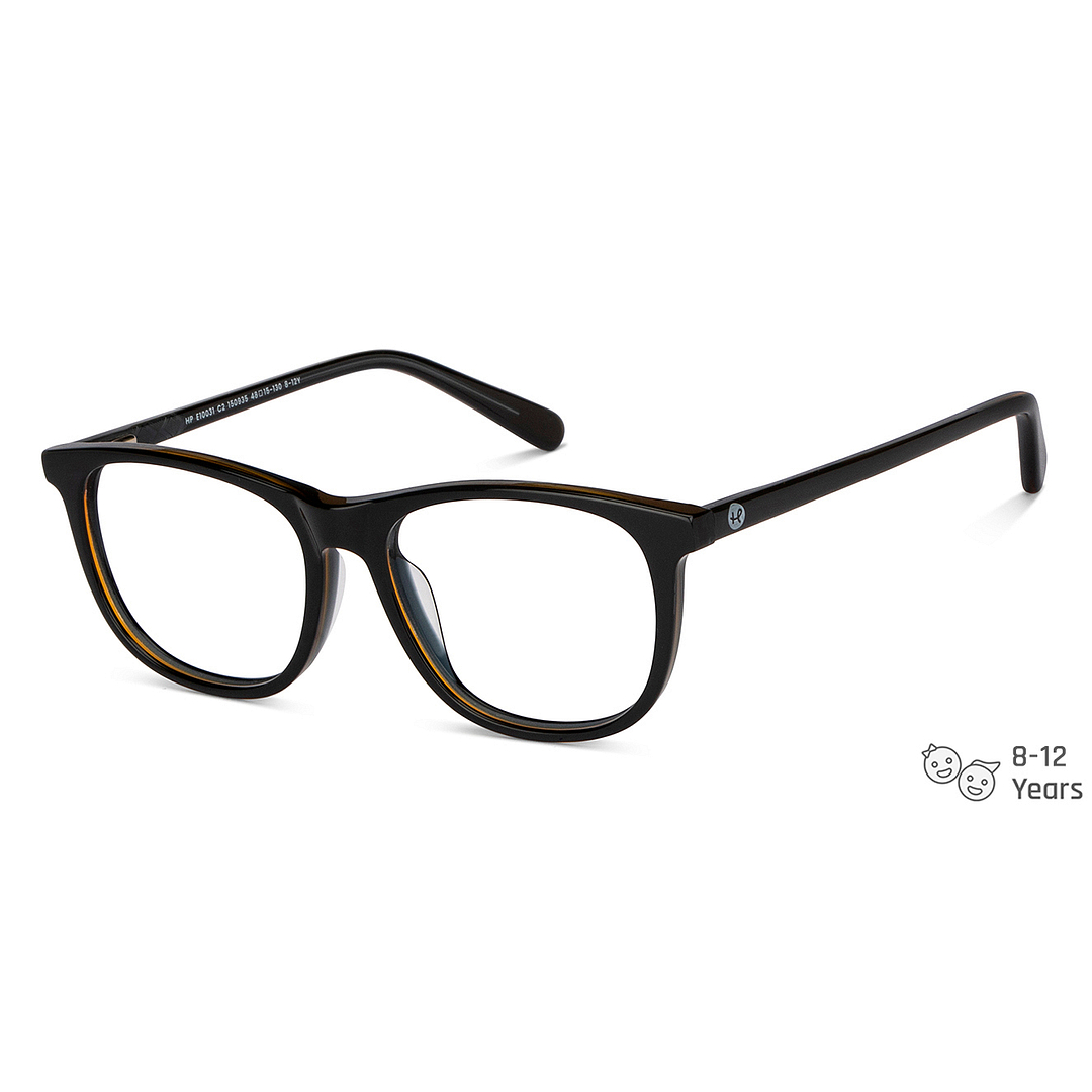 Hooper Online Black Full Rim Rectangle right side