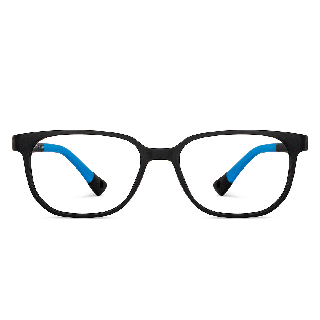 Hooper Black Full Rim Rectangle right side