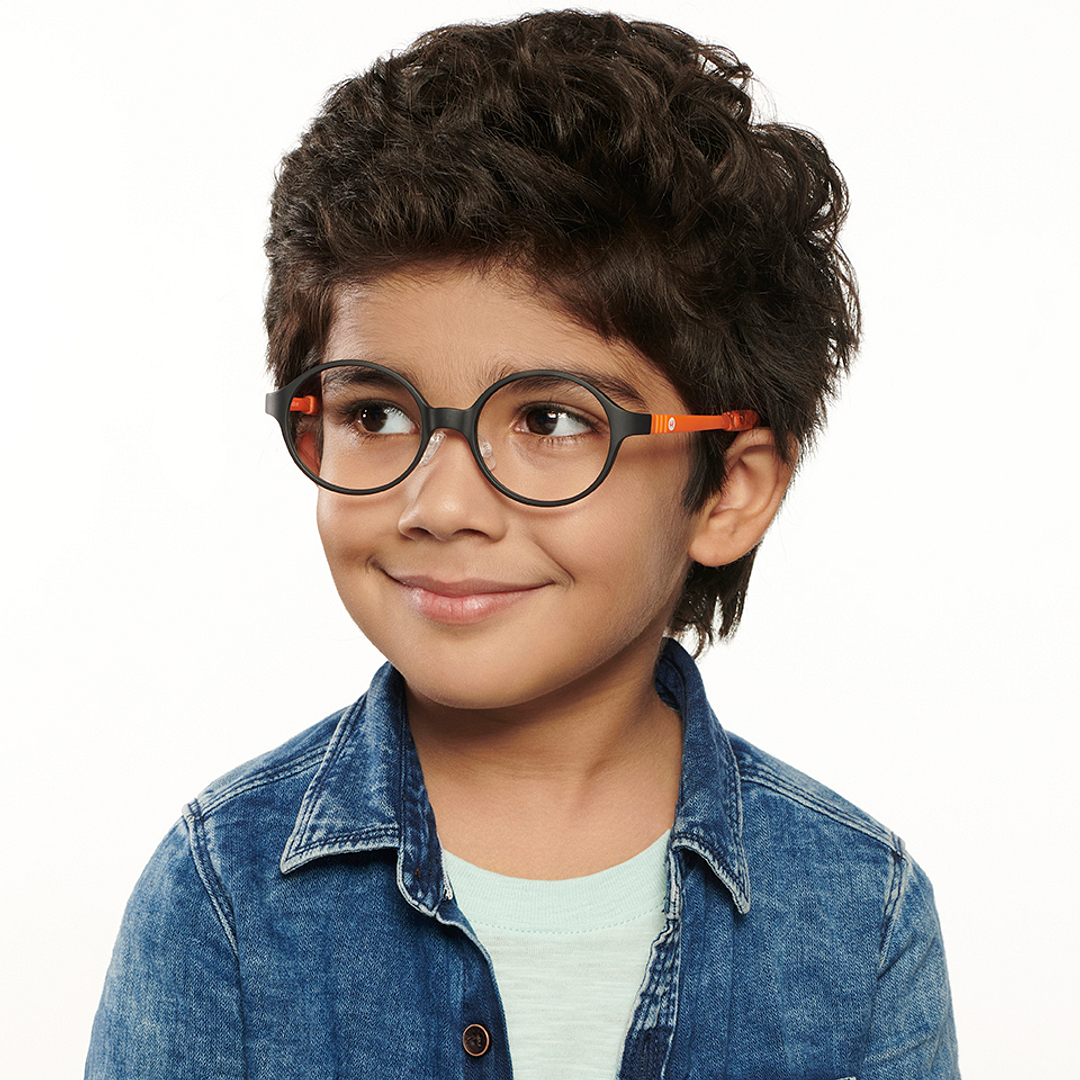 Hooper Online Black Full Rim Round left side