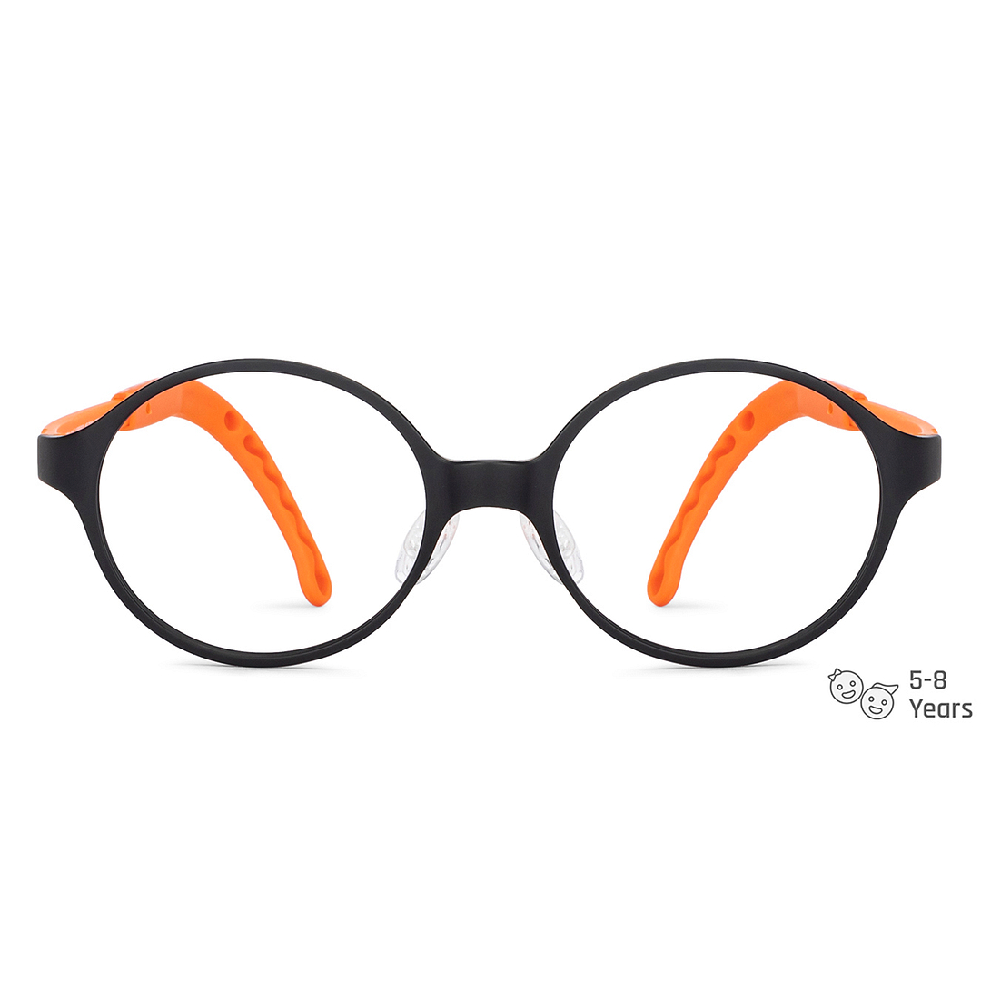 Hooper Online Black Full Rim Round right side