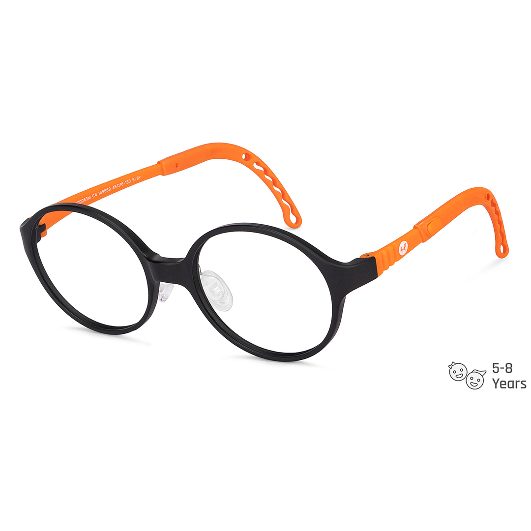 Hooper Online Black Full Rim Round left side