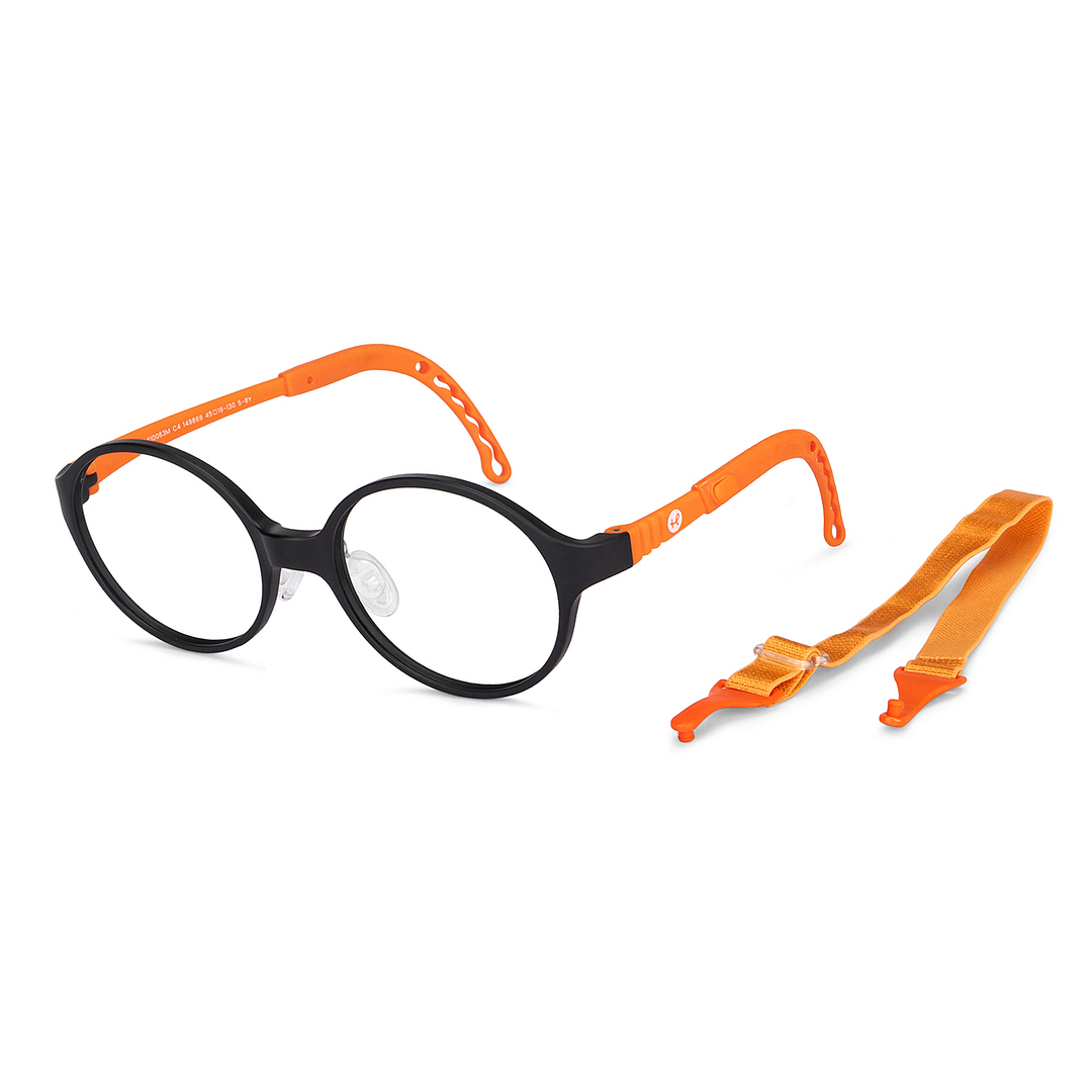 Hooper Online Black Full Rim Round right side