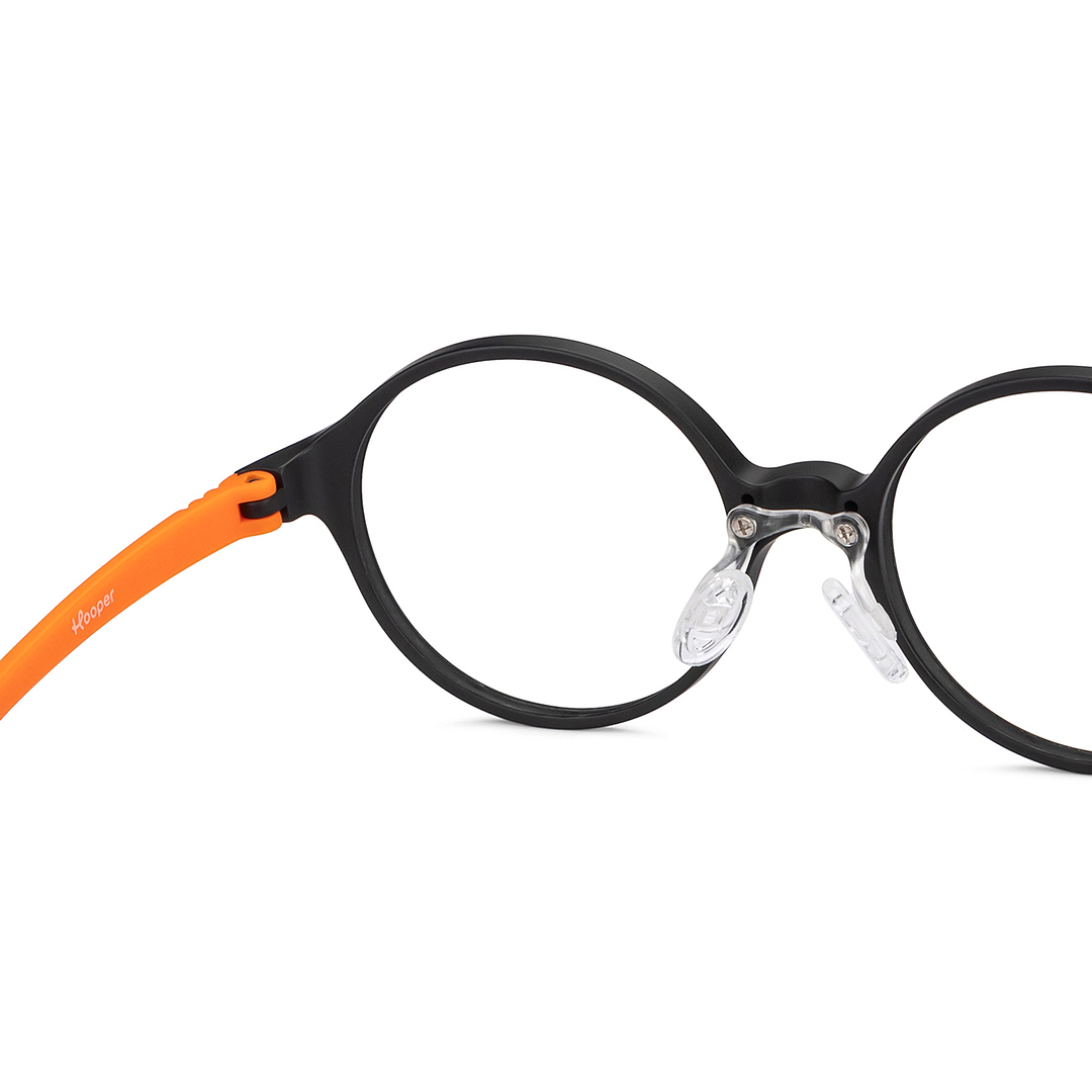 Hooper Online Black Full Rim Round left side