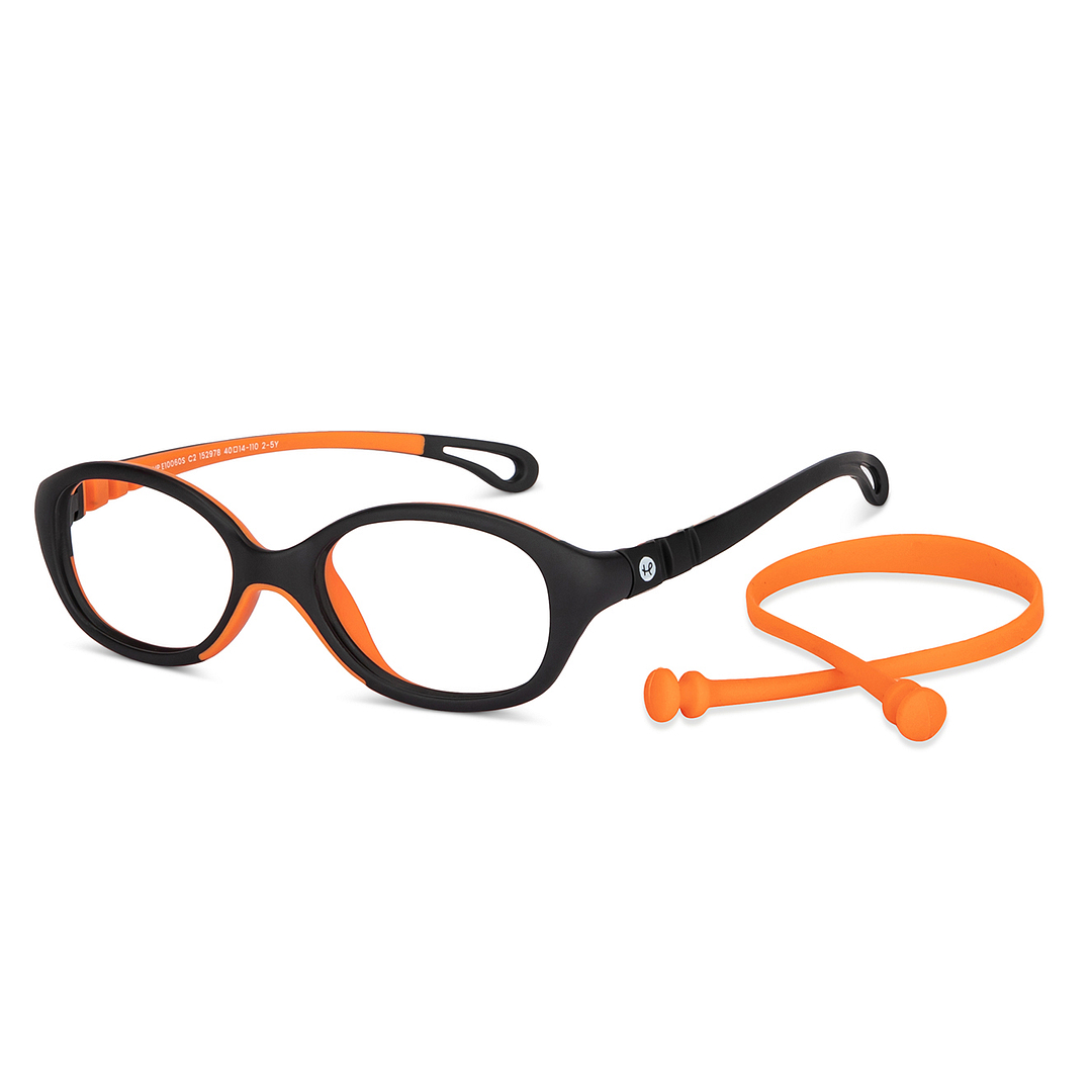 Hooper Online Orange Full Rim Round right side