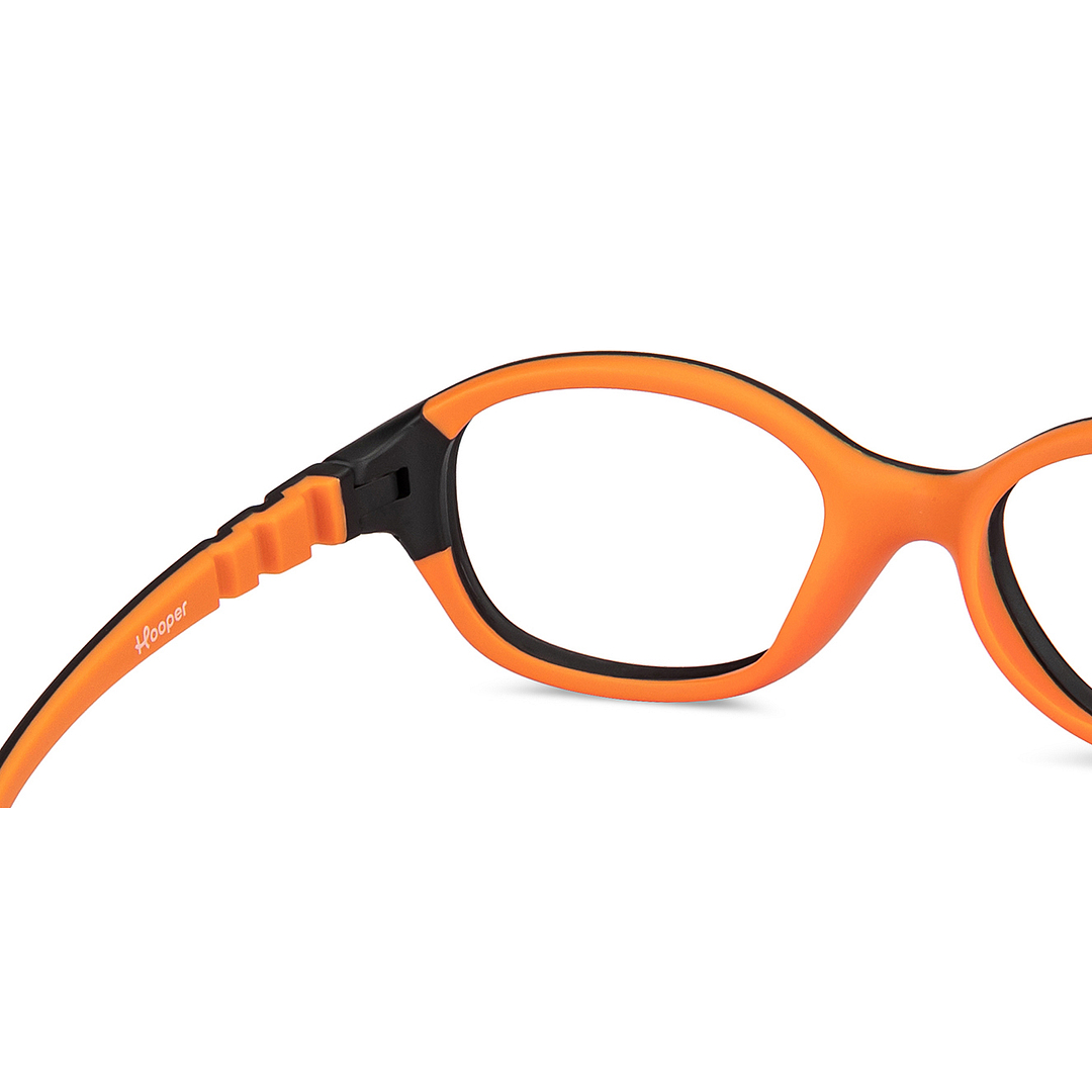Hooper Online Orange Full Rim Round right side