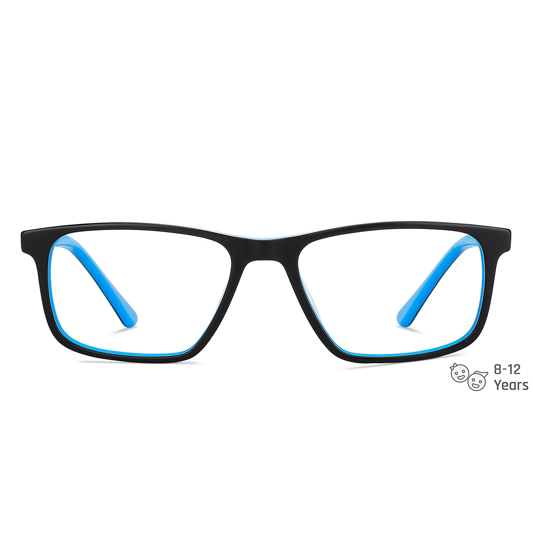 Hooper Online Black Full Rim Rectangle left side