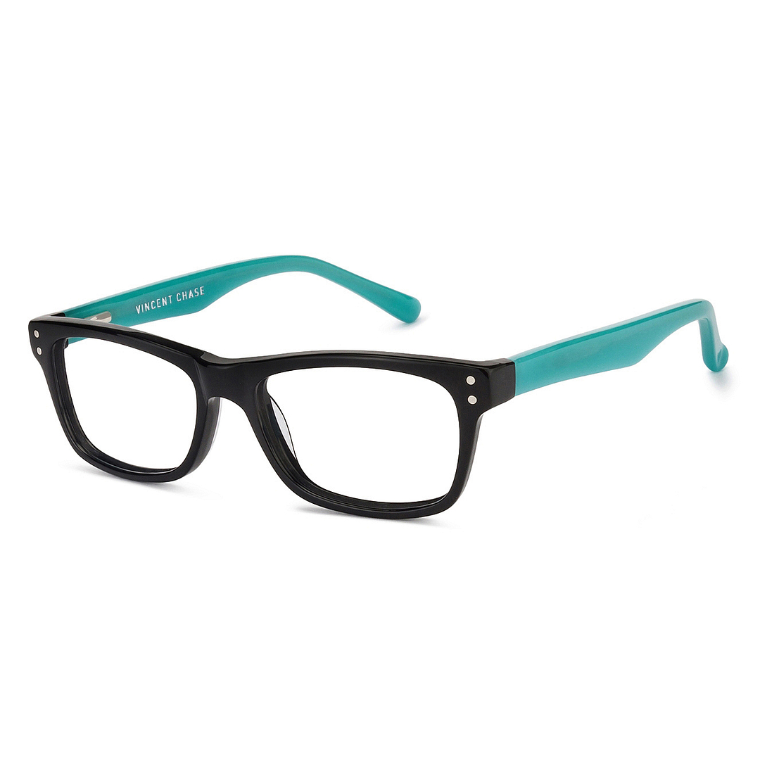 Hooper Online Black Full Rim Rectangle right side
