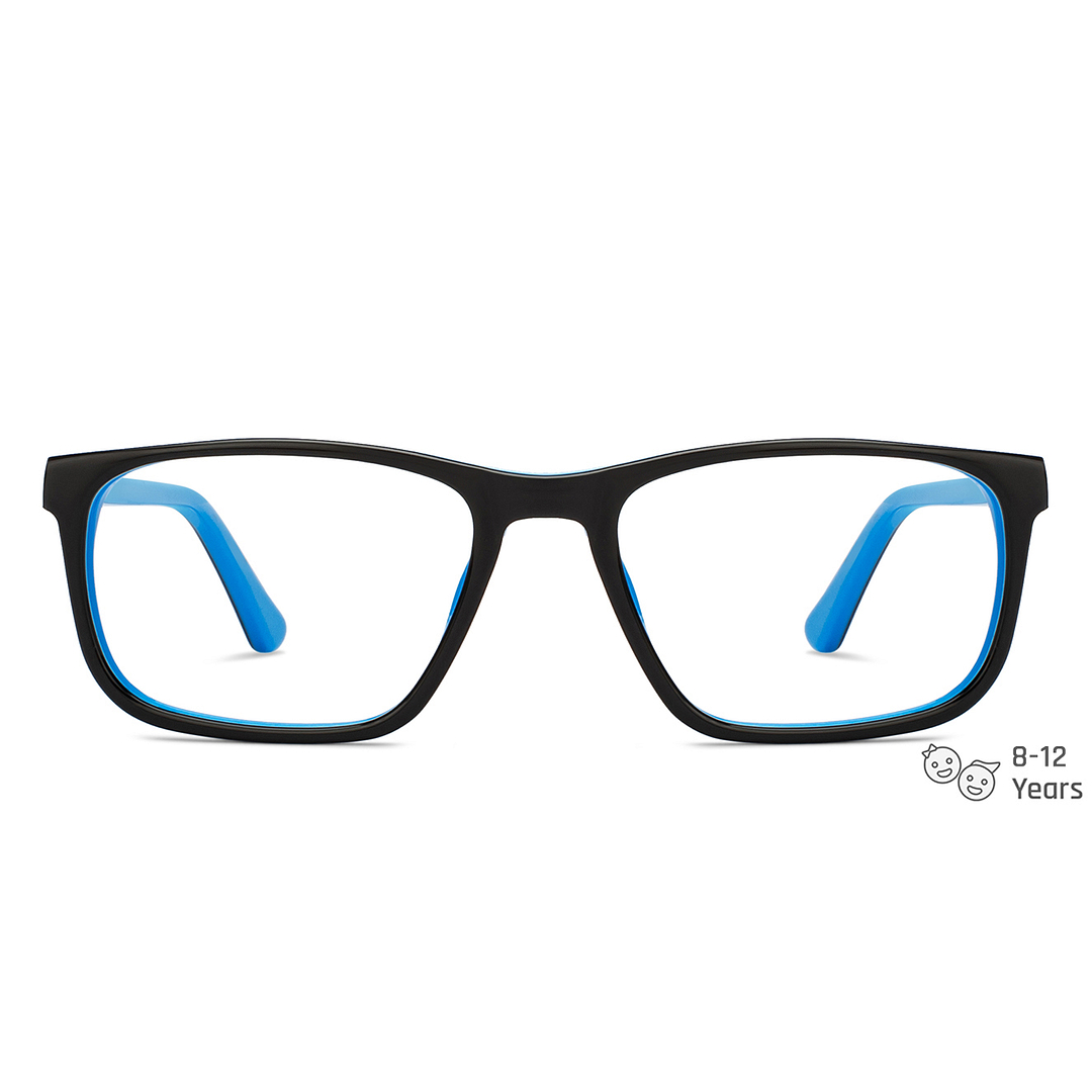 Hooper Online Sky Blue Full Rim Rectangle right side
