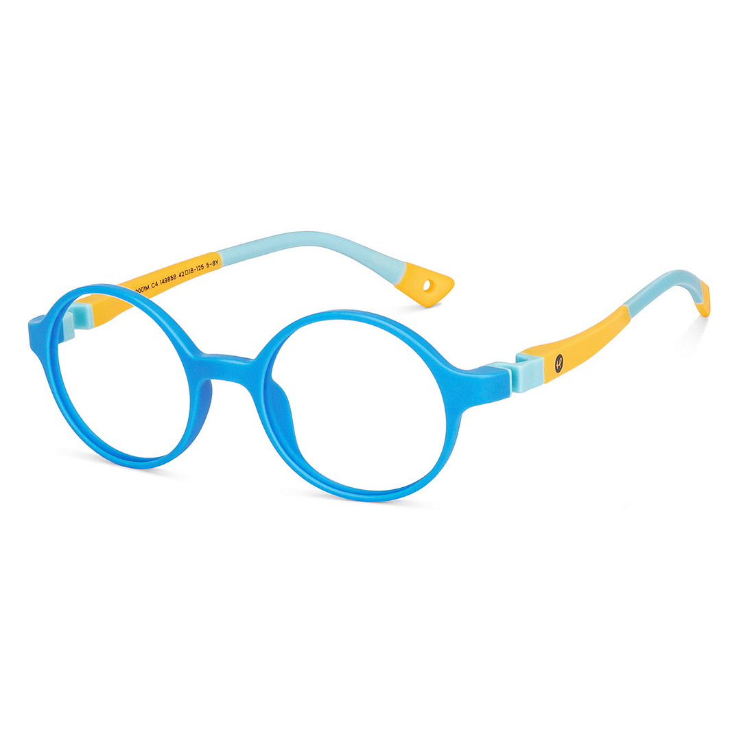 Hooper Online Sky Blue Full Rim Round right side