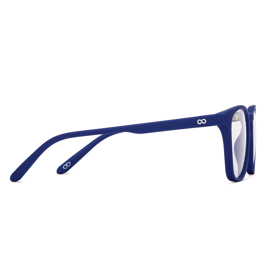 Hooper Midnight Blue Full Rim Square right side