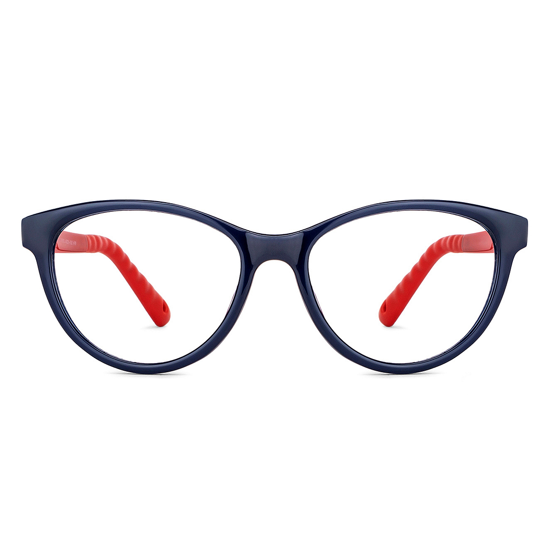 Hooper Online Sky Blue Full Rim Cat Eye left side