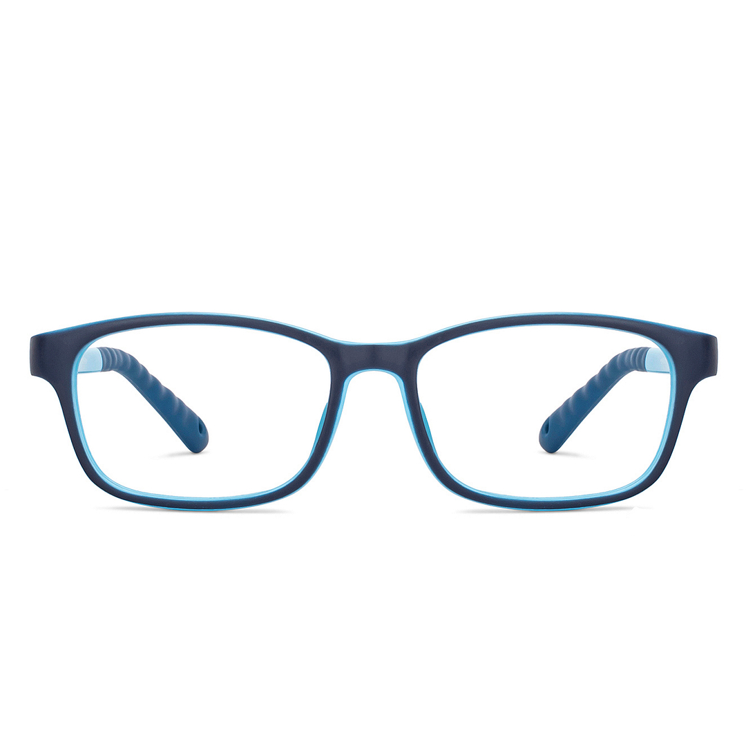 Hooper Online Sky Blue Full Rim Rectangle right side