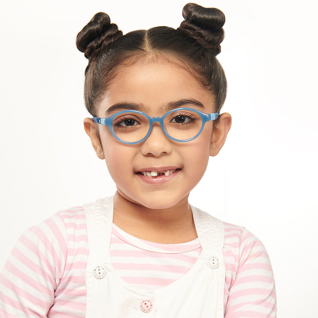 Hooper Online Sky Blue Full Rim Round right side