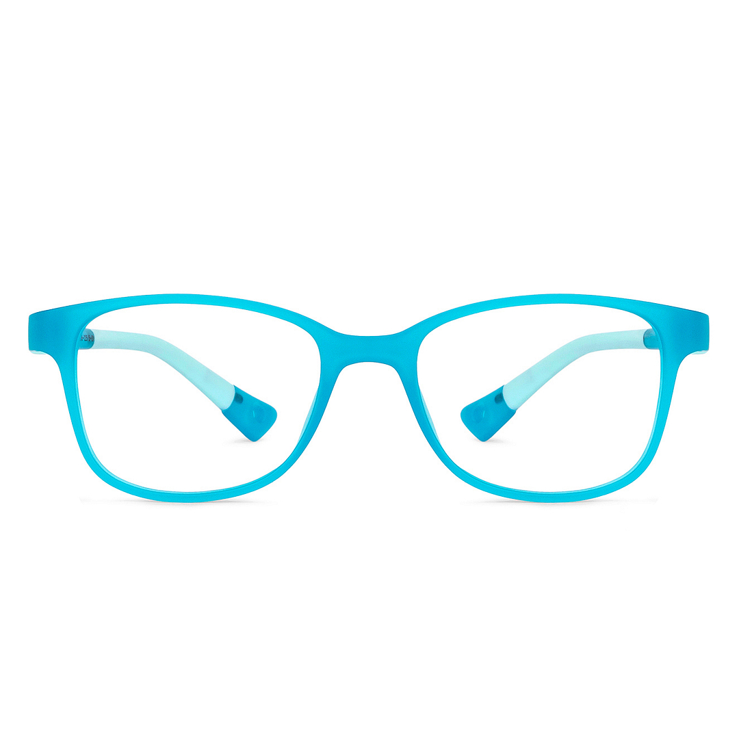 Hooper Sky Blue Full Rim Rectangle right side