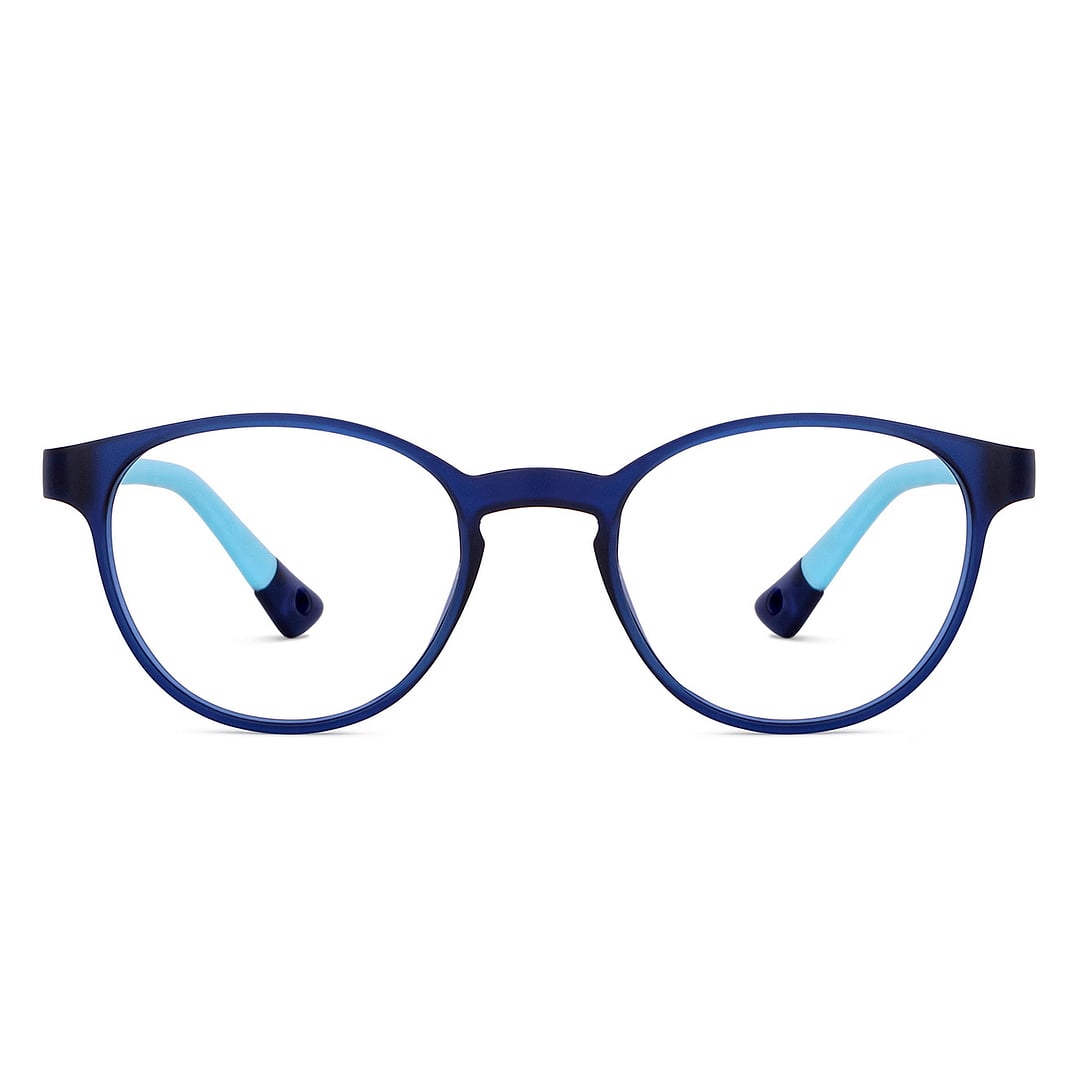 Hooper Sky Blue Full Rim Round right side