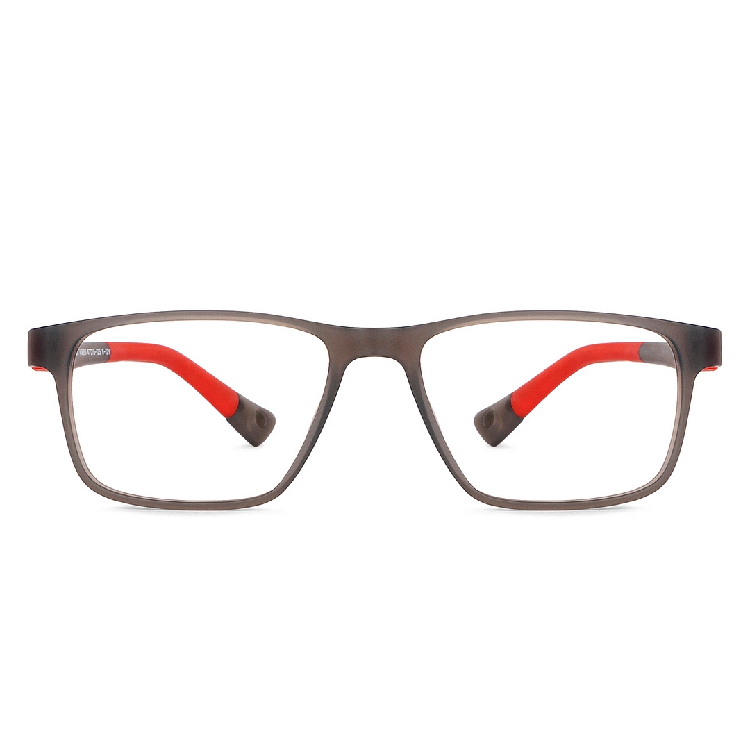 Hooper Light Gray Full Rim Rectangle right side