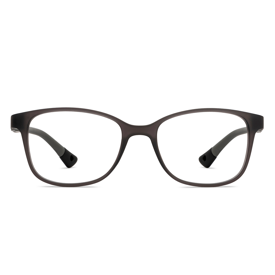 Hooper Gray Transparent Full Rim Rectangle right side