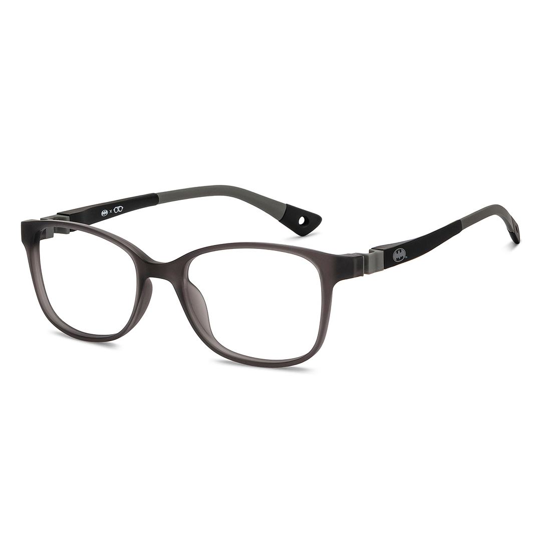 Hooper Gray Transparent Full Rim Rectangle left side
